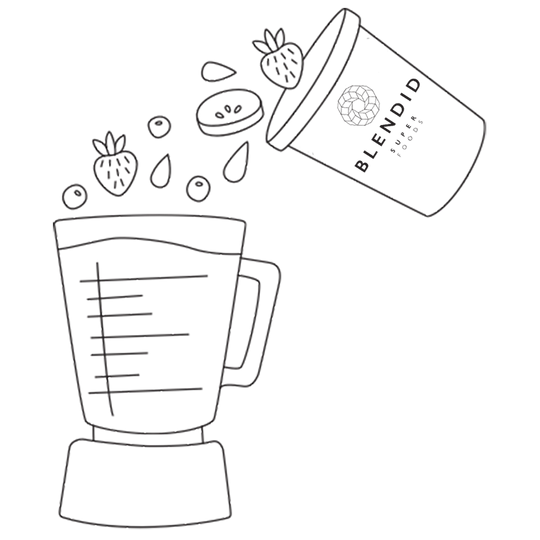 2. Pour all the contents into Blender and blendid