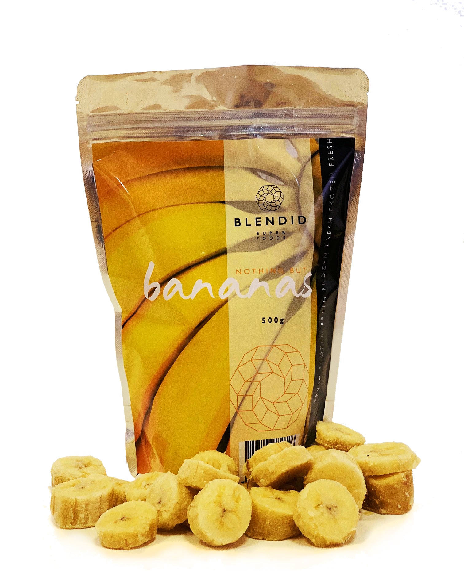 Frozen Banana - 500g – Blendid Superfood Smoothies